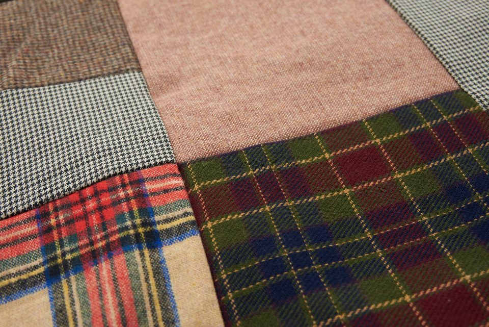 Illustrative photograph of plaid Fabric